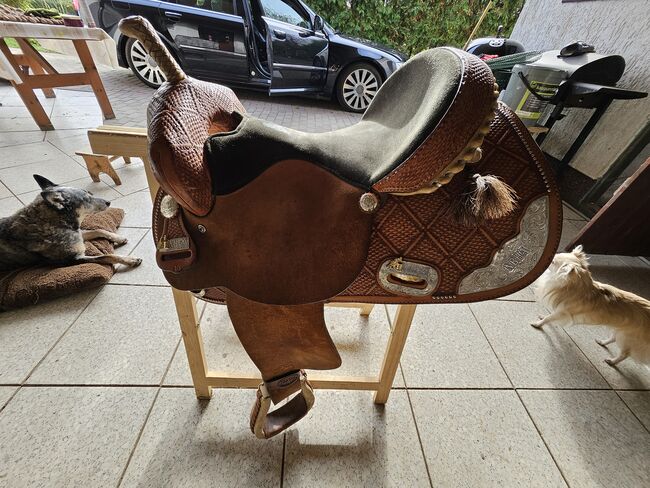 Schicker kurzer Westernsattel, TaxTan, Maria, Western Saddle, Neu Bartelshagen, Image 4