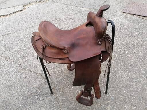 Kinde/Pony/Shetty Westen Sattel, Raju Franziska Hoheisel , Western Saddle, Lottstetten, Image 4