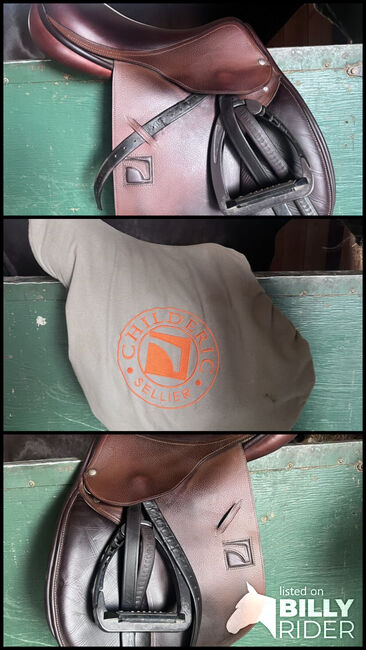 Childeric 17 Close contact jumping saddle, Luc Childeric M, Shayla Colburn, Springsattel, Fort Langley, Abbildung 4