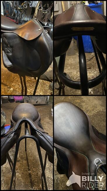 Childeric CFAP 17.5” Saddle, Childeric CFAP, Natalie Morphew, Jumping Saddle, Heathfield, Image 10