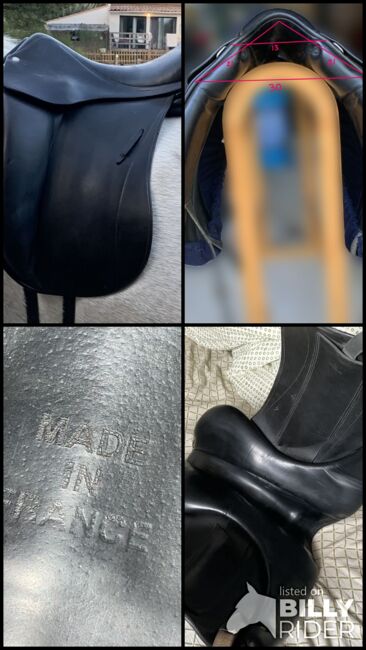 Childeric Dressage Saddle 16,5, Childéric 2D, Isaline, Dressursattel, Régusse, Abbildung 8