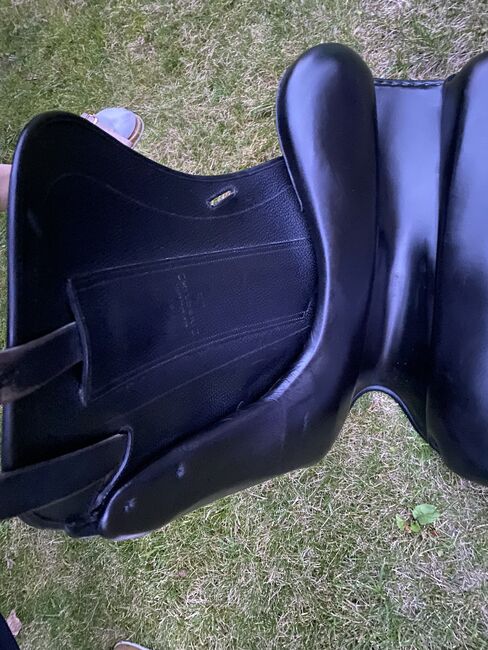 Childeric Dressursattel 18“ Top Zustand, Childeric  DSG, Angelika Goppert, Dressage Saddle, LiTZENDORF, Image 8