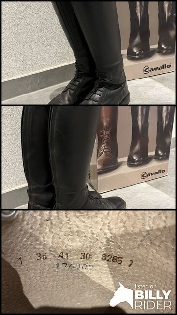 Kinder Lederreitstiefel Gr. 36 Cavallo, Cavallo  Junior Jump, Susi , Riding Boots, Losheim an See, Image 4