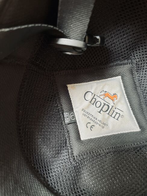 Choplin Reithelm Aero Verstellbar Schwarz Gr. 56-58, Choplin   Aero, KK, Kaski, Mannheim, Image 3