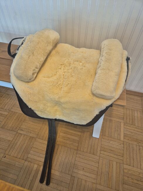Christ Bareback Iberica Plus Lammfellsattel WB, Christ Fellsattel, Angelika , Lambskin Pad, Essen , Image 3