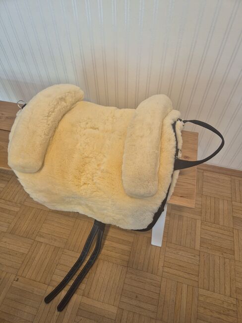 Christ Bareback Iberica Plus Lammfellsattel WB, Christ Fellsattel, Angelika , Lambskin Pad, Essen , Image 2