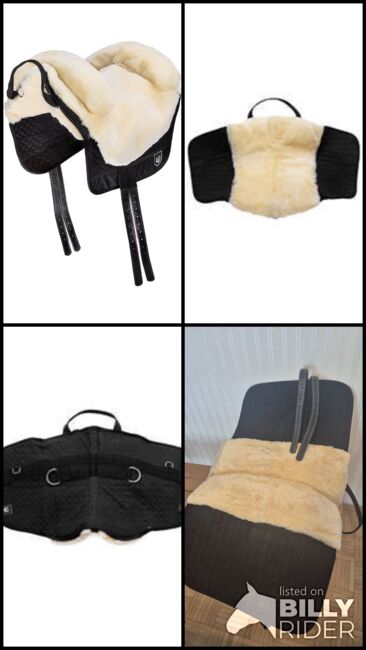 Christ Bareback Iberica Plus Lammfellsattel WB, Christ Fellsattel, Angelika , Lambskin Pad, Essen , Image 8