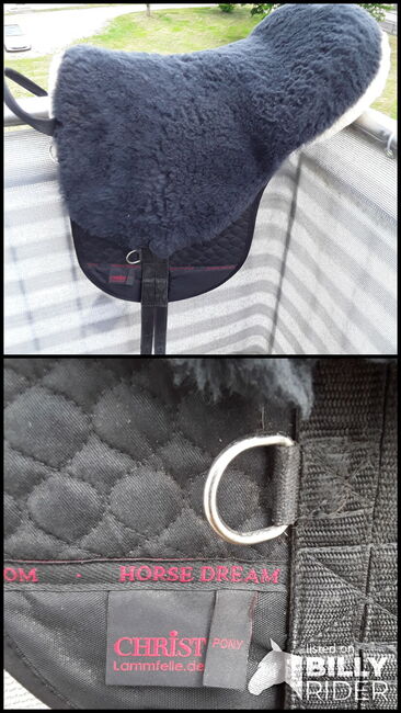 Christ Fellsattel Pony, wie NEU, Christ , Marion , Lambskin Pad, FREISING , Image 3