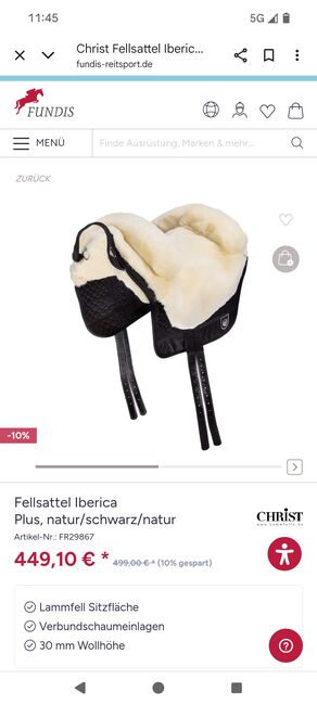 Christ iberico plus inkl Zubehör wie neu, Christ Iberico plus , S. B, Pozostałe siodła, Dorsten