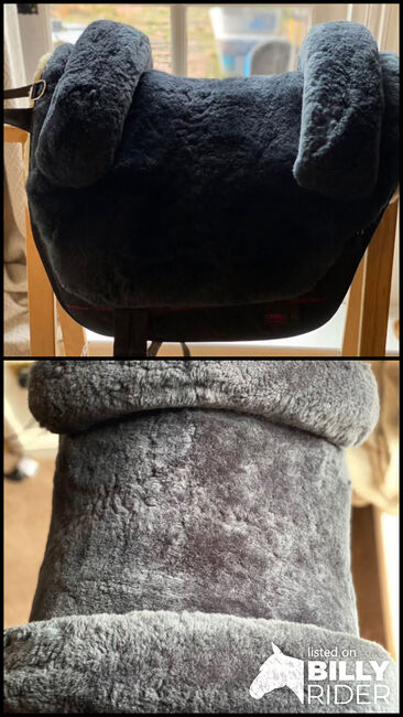 Christ Lammfelle Iberica Plus Bareback saddle, Christ Lammfelle  Iberica Plus, Melanie, Reitpad, Tewkesbury, Abbildung 3