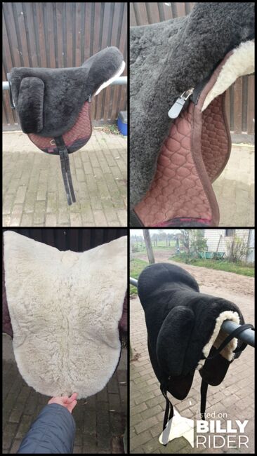 Christ Premium Plus Lammfellsattel Gr. Warmblut, Christ  Premium Plus, Gabriele Weber, Other Saddle, Berlin, Image 6