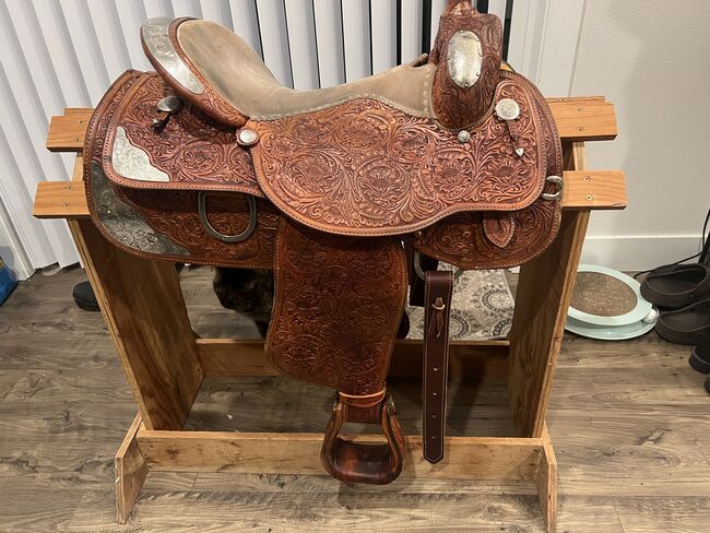 Circle Y Equitation Saddle 16”, Circle Y  Equitation Show Saddle, Shayla, Western Saddle, Portland, OR , Image 9