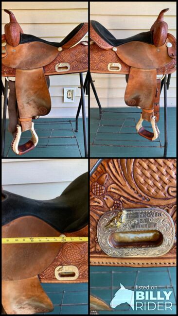 Circle Y The Proven Barrel Saddle 16”, Circle Y, Molly, Western Saddle, Columbiaville, Image 11