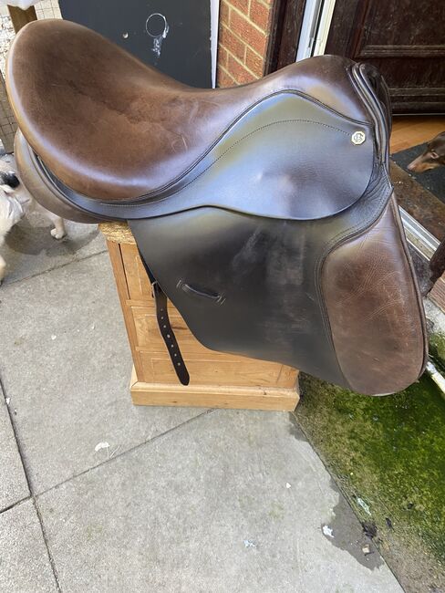 Cliff Barnsby brown saddle, Barnsby, Lucie, All Purpose Saddle, Kent , Image 2