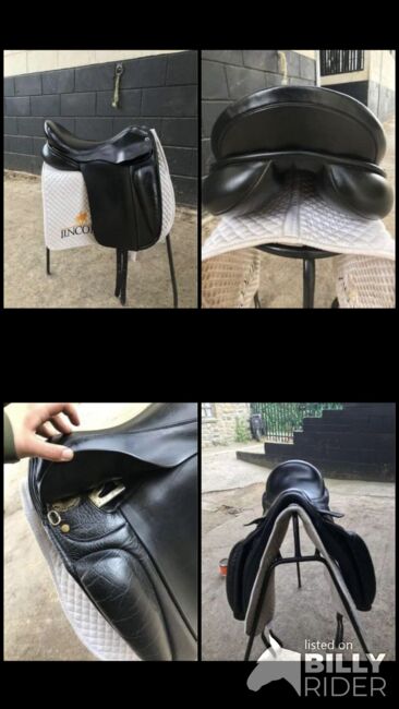 Cliff barnsby dressage saddle, Cliff barnsby  Richard Davidson , Hana , Dressursattel, Grantham , Abbildung 9