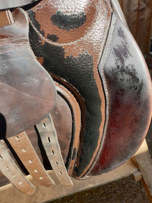 Cliff Barnsby English leather saddle, Cliff Barnsby, Noel Kenning, All Purpose Saddle, Bristol, Image 8