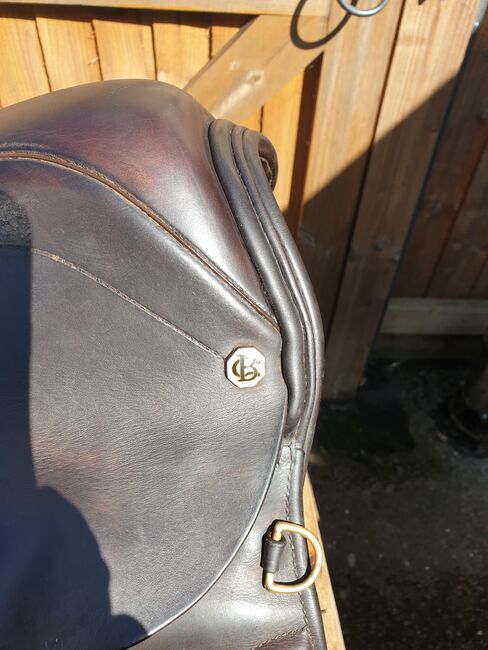 Cliff Barnsby English leather saddle, Cliff Barnsby, Noel Kenning, Vielseitigkeitssattel (VS), Bristol, Abbildung 2