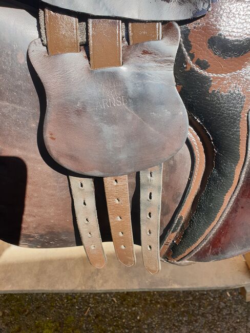 Cliff Barnsby English leather saddle, Cliff Barnsby, Noel Kenning, Vielseitigkeitssattel (VS), Bristol, Abbildung 7