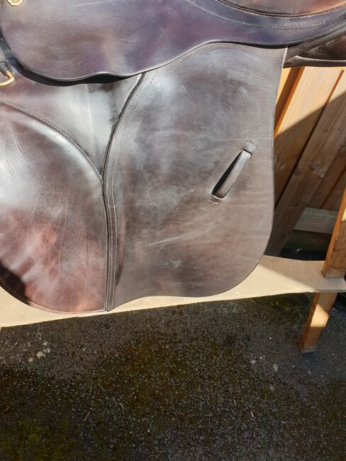 Cliff Barnsby English leather saddle, Cliff Barnsby, Noel Kenning, Vielseitigkeitssattel (VS), Bristol, Abbildung 10