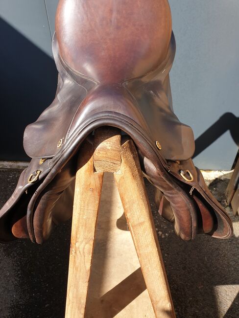 Cliff Barnsby English leather saddle, Cliff Barnsby, Noel Kenning, Vielseitigkeitssattel (VS), Bristol, Abbildung 4