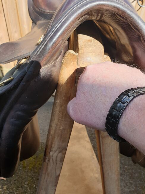 Cliff Barnsby English leather saddle, Cliff Barnsby, Noel Kenning, Vielseitigkeitssattel (VS), Bristol, Abbildung 16