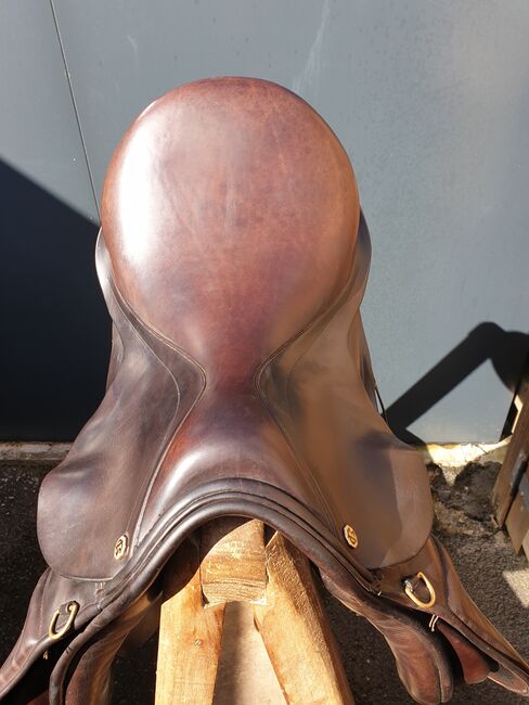 Cliff Barnsby English leather saddle, Cliff Barnsby, Noel Kenning, Vielseitigkeitssattel (VS), Bristol, Abbildung 5