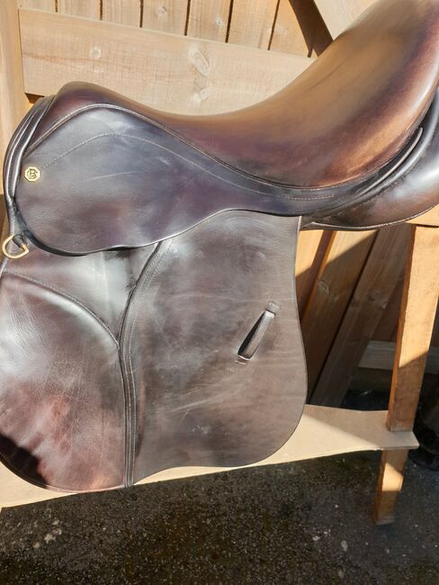 Cliff Barnsby English leather saddle, Cliff Barnsby, Noel Kenning, Vielseitigkeitssattel (VS), Bristol, Abbildung 11