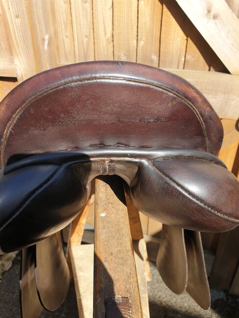 Cliff Barnsby English leather saddle, Cliff Barnsby, Noel Kenning, Vielseitigkeitssattel (VS), Bristol, Abbildung 9