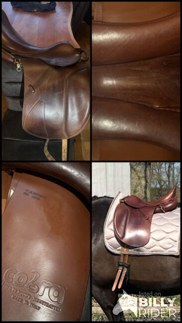 Cobra Pinerolo Dressursattel 17,5, Cobra , Kim-Alina, Dressage Saddle, Moers, Image 6