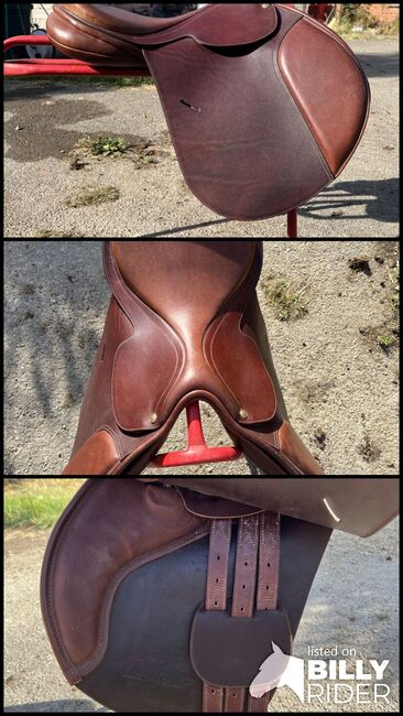 Collegiate convertible close contact saddle, Collegiate , Rebecca bonney, Siodła skokowe, Whissendine, Image 4