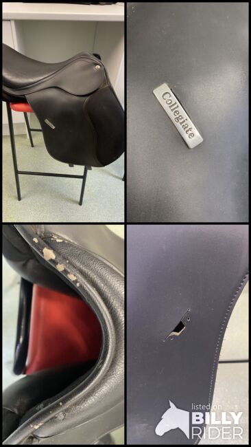 Collegiate synthetic saddle 17”, Collegiate, Elizabeth Osborne, Other Saddle, Castle donington, Image 9