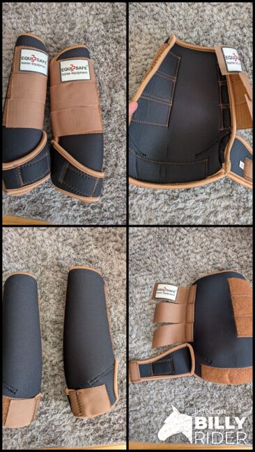 Fesselkopfgamasche Colorado - schwarz/braun Größe M, Equisafe  Colorado , Laura , Tendon Boots, Essen, Image 7
