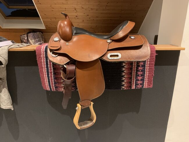 Colorado Springs Westernsattel 16” !! Auch Tausch !!, Colorado Springs, Mrs unknown, Western Saddle, Niedernhall