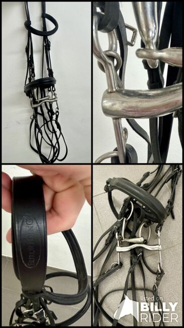 Complete cander sling dressage Full, Euroriding, Katerina, Bridles & Headstalls, Luxembourg, Image 6