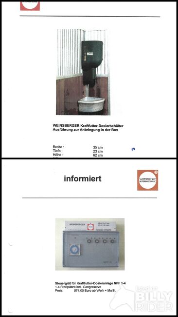 Kraftfutterautomaten, Weinsberger Kraftfutterautomaten, Ulrike Gallina, Tack Room & Stable Supplies, Kettenheim, Image 3