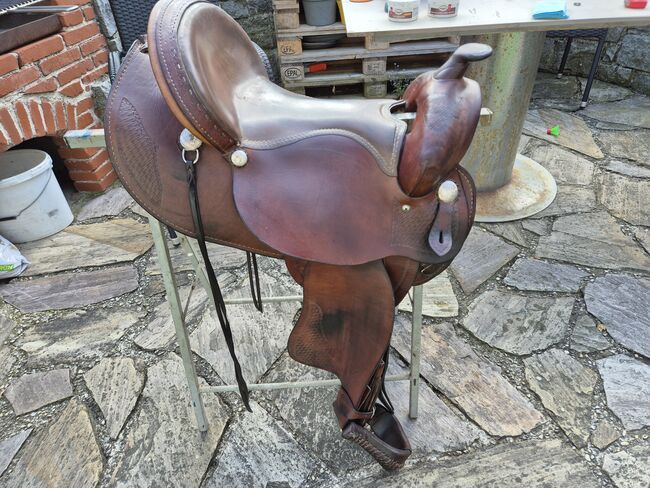 Continental Sattel, Continental  121, Laura Strohmer , Western Saddle, Yspertal, Image 2