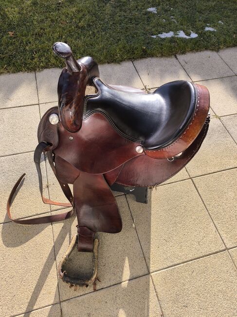 Westernsattel Continental 125, Continental  125, Claudia Hotter, Western Saddle, Niederbreitenbach, Image 3