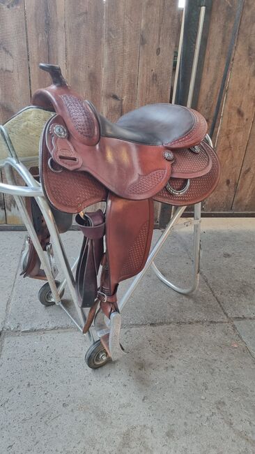 Continental Equiflex 74 Full Quarter Westernsattel 16" Castano, Continental Equiflex, Rebecca, Westernsattel, Potsdam