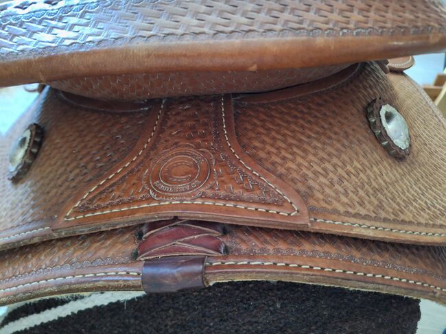Continental Equiflex Sattel 141, Steffen Breug Reiner, Continental Equiflex 141, DR, Western Saddle, Villingendorf, Image 12