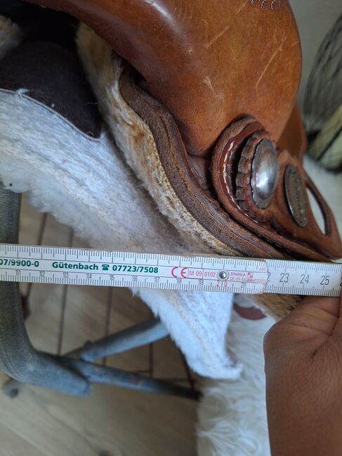Continental Equiflex Sattel 141, Steffen Breug Reiner, Continental Equiflex 141, DR, Western Saddle, Villingendorf, Image 9