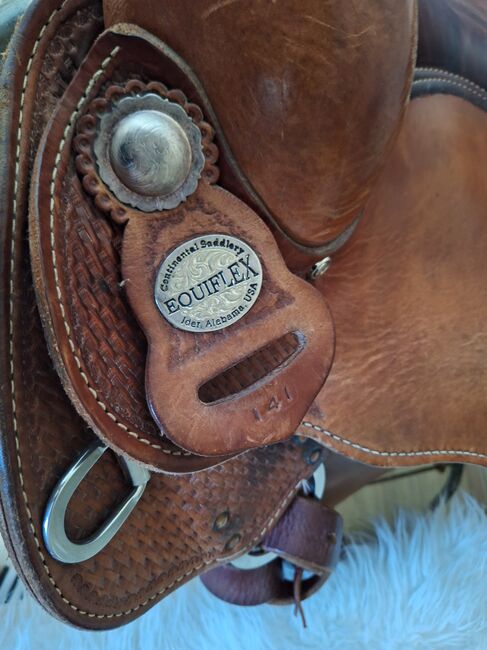 Continental Equiflex Sattel 141, Steffen Breug Reiner, Continental Equiflex 141, DR, Western Saddle, Villingendorf, Image 11