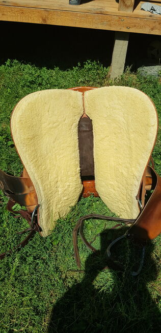 Continental Equiflex Westernsattel 15,5 Zoll 57er Baum breit kurz Haflinger, Continental Equiflex, Eva, Western Saddle, Haibach, Image 2