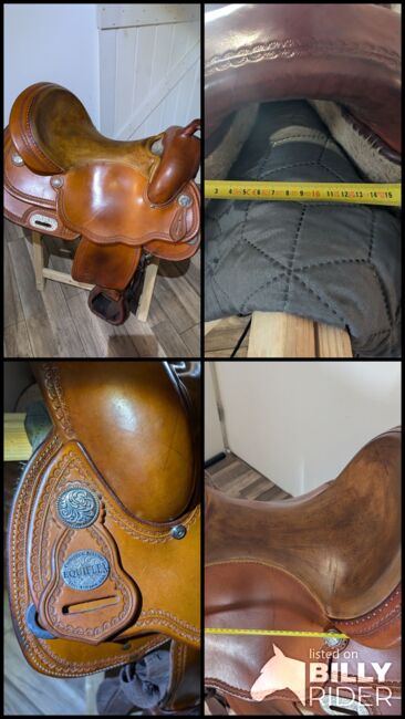 Continental Equiflex Westernsattel, Continental, Sabrina Michels , Western Saddle, Schmelz, Image 9