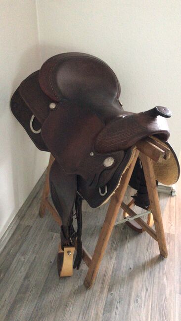 Westernsattel Continental Equiflex Reining, Continental  Equiflex, Miriam Krinn, Western Saddle, Dinslaken, Image 8