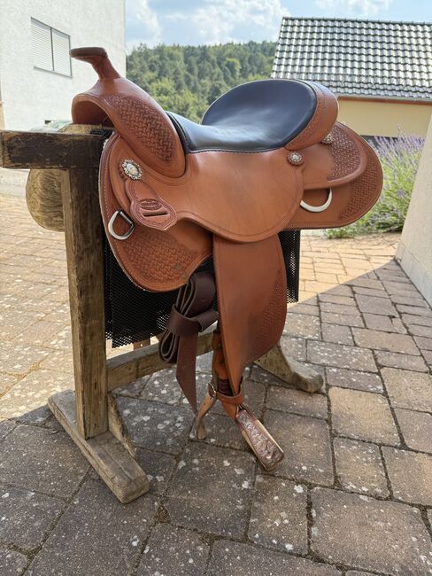 Continental Equiflex Westernsattel, Continental Equiflex , L.B. , Western Saddle, Berglen 