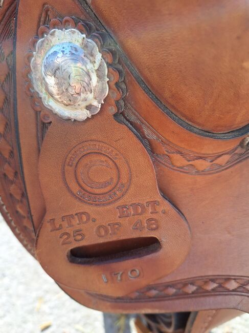 Continental kein Equiflex, Continental mittlerer Schwung 16er Sitz, Familie F, Western Saddle, Pähl, Image 4
