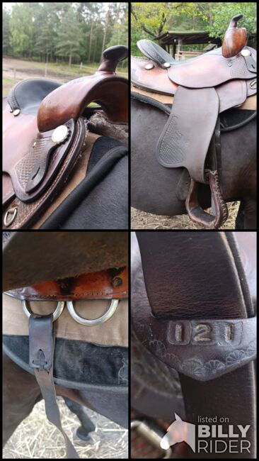 Siodło westernowe Continental, Continental , Joanna , Western Saddle, Brzoza, Image 11