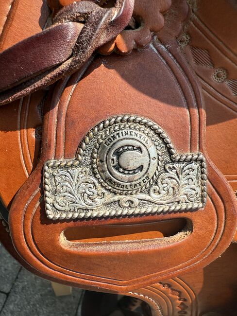 Continental Westernsattel, Continental  Art. Nummer 198, helen, Western Saddle, Gaggenau, Image 2