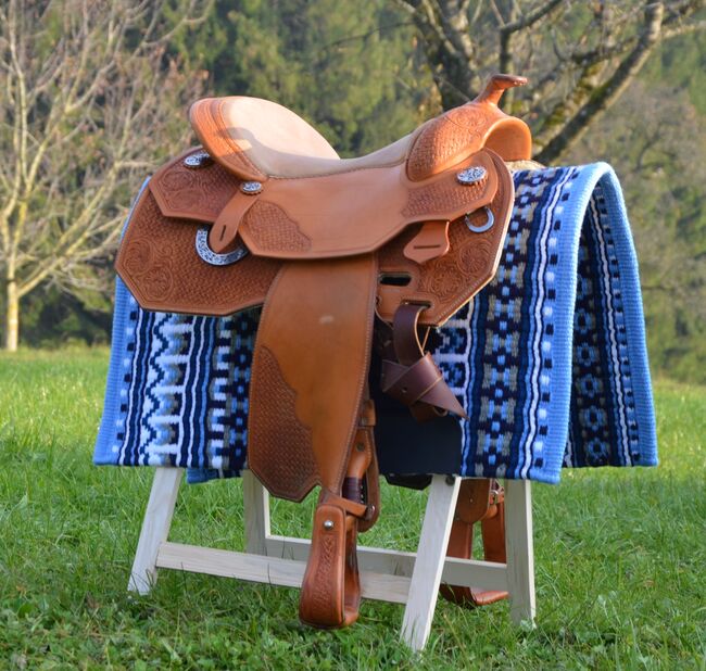 Continetal Equiflex 60er Baum Luxus, Hi Tack Saddles Continental Equiflex 60er Baum , Nicole Schmied, Western Saddle, Kirchham , Image 8