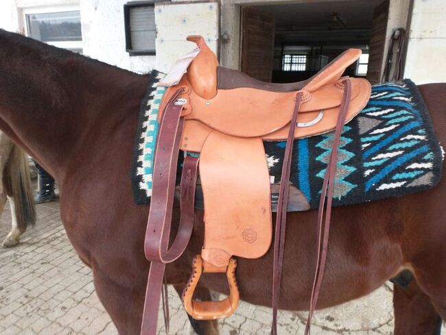 Contintental Equiflex 199, Continental Equiflex 199, Barbara Sch., Western Saddle, Hirschbach